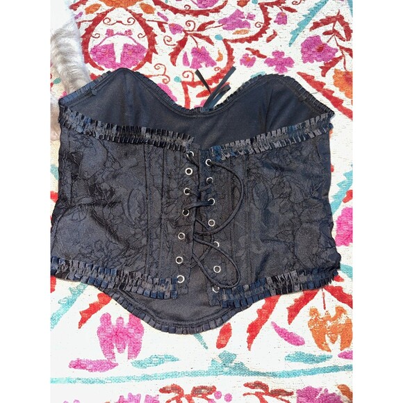 Windsor black lace corset - Picture 2 of 5